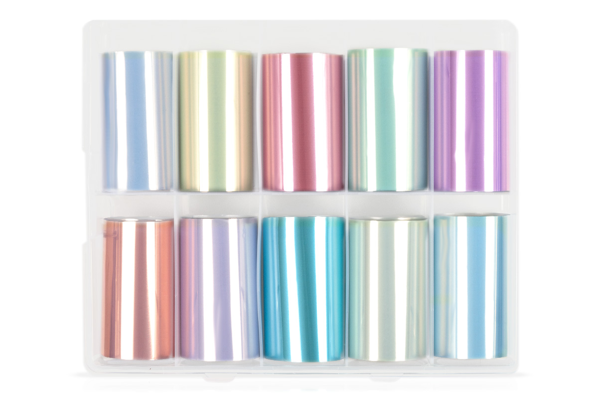 Jolifin Transfer Nail Foil Box - Aurora Pearl