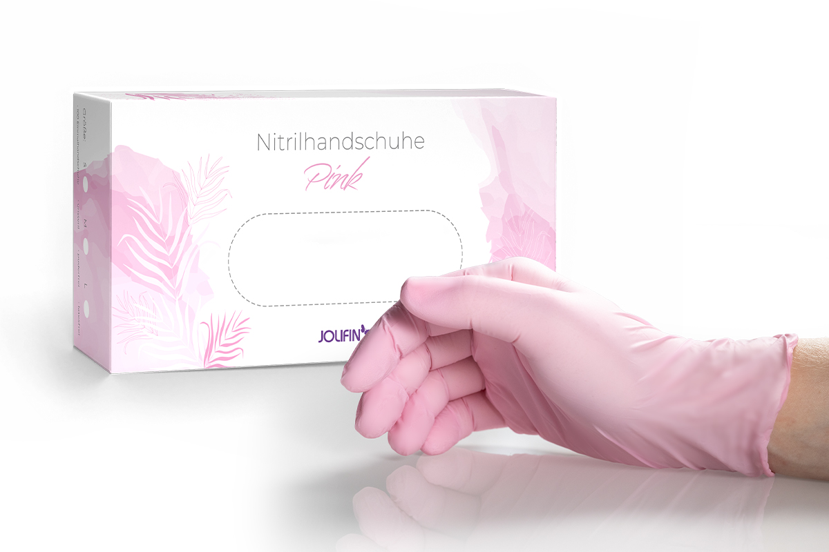 Jolifin Nitrilhandschuhe Pink Gr. S