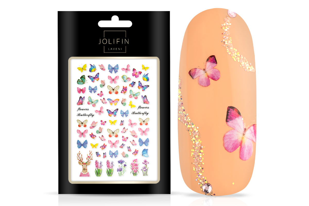 Jolifin LAVENI XL Sticker - Butterfly Nr. 4
