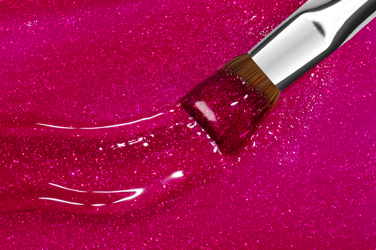Jolifin Colour Gel raspberry Glimmer 5ml