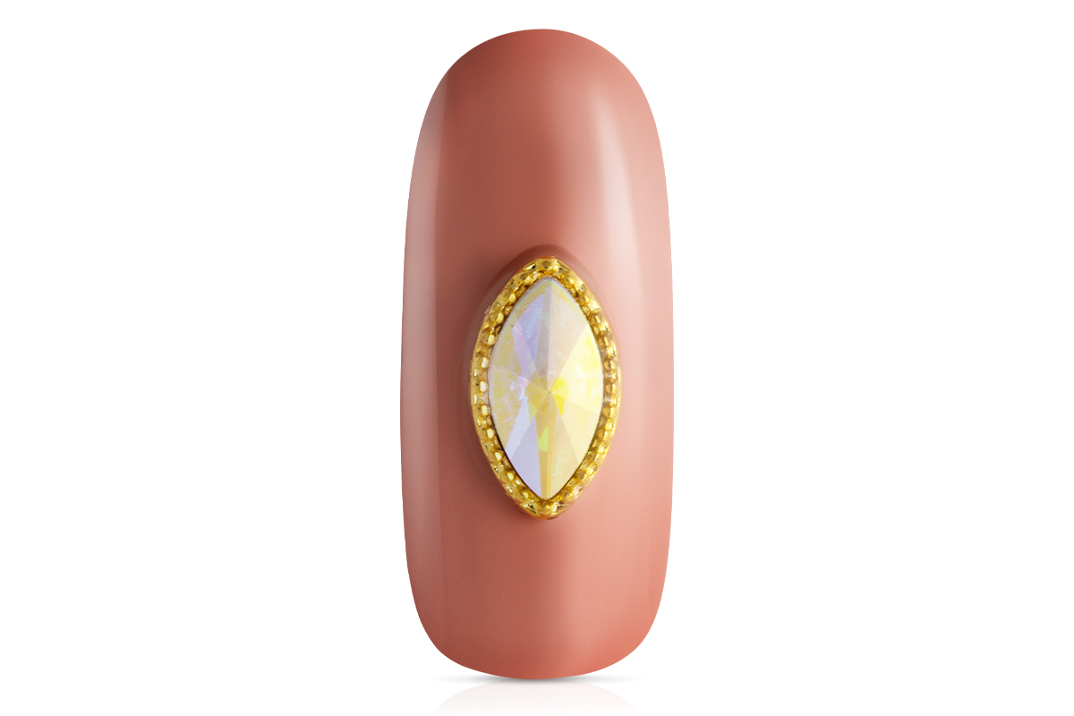 Jolifin LAVENI Strass-Diamond - Cat-Eye gold