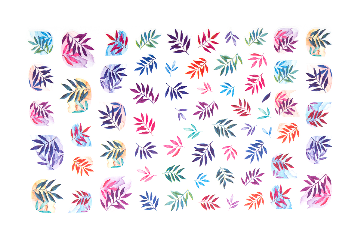 Jolifin LAVENI XL Sticker - Flowers Nr. 10