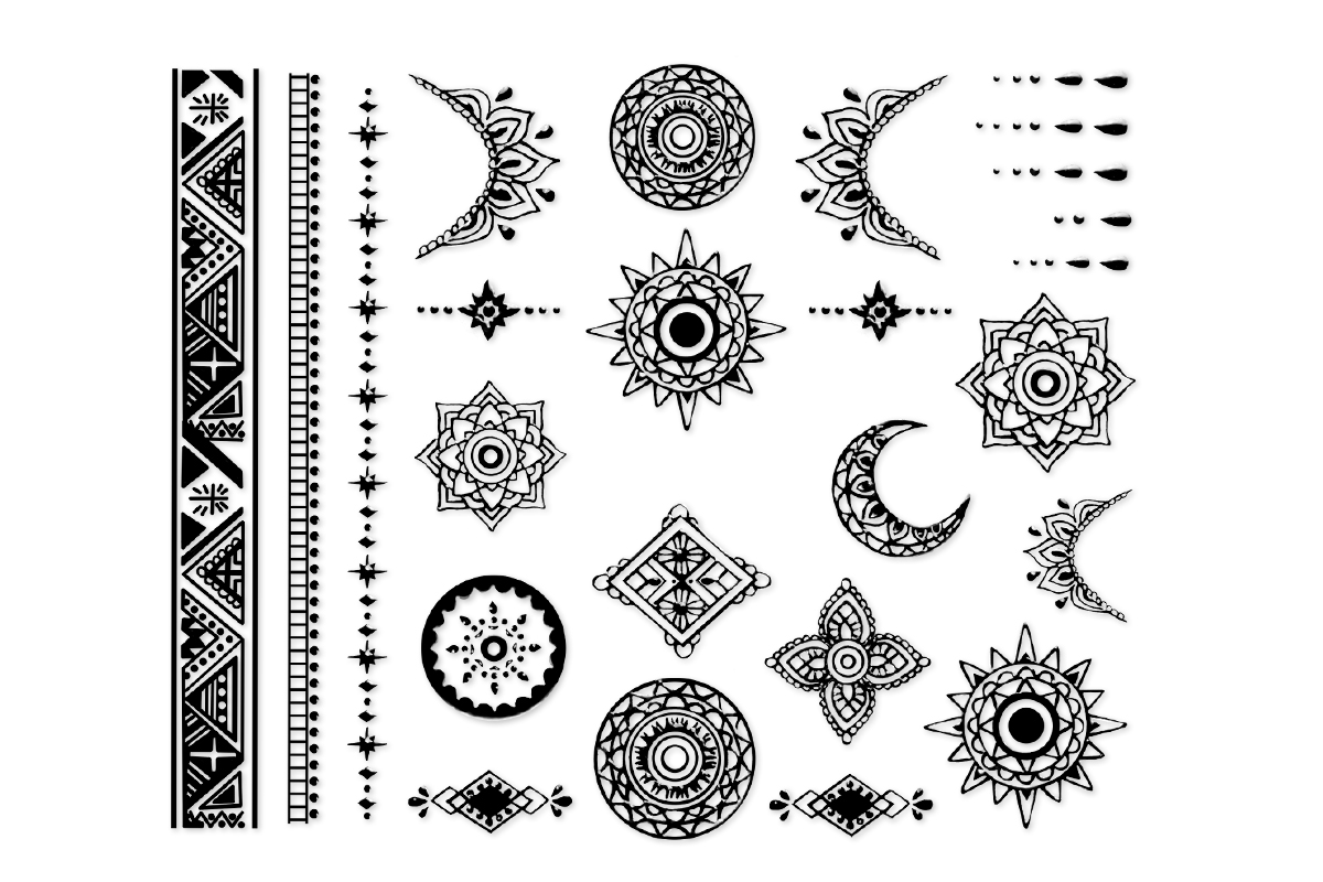 Jolifin LAVENI Sticker - black No. 6