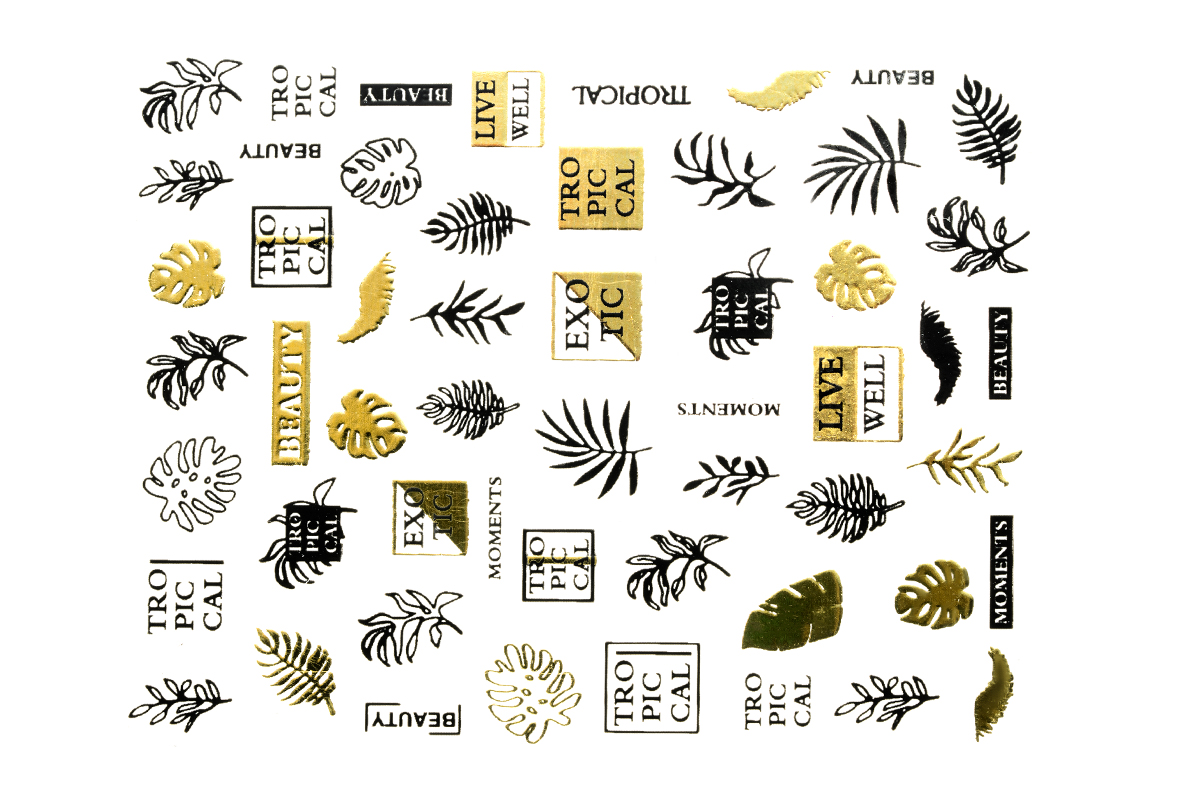 Jolifin LAVENI XL Sticker - Gold 51