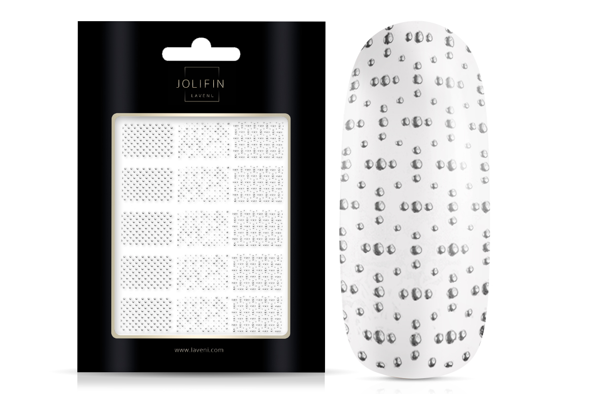 Jolifin LAVENI XL Sticker Wrap - Nr. 4 silver