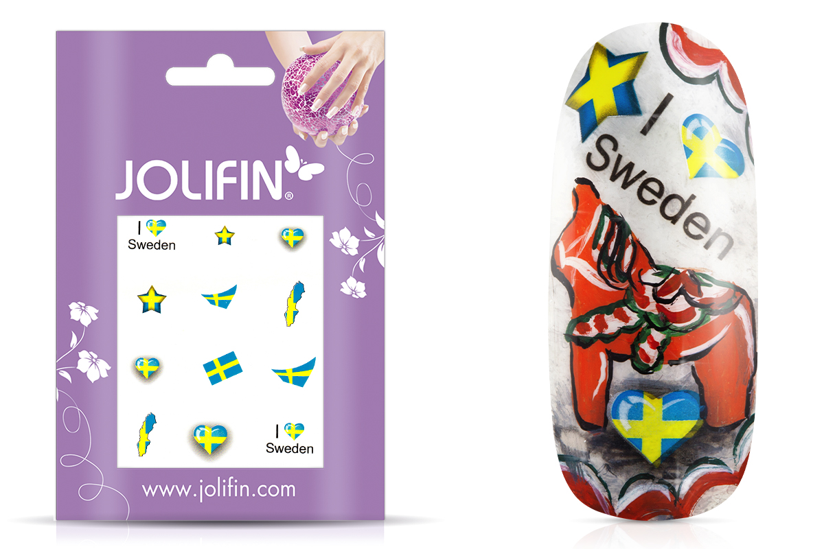Jolifin Länder Tattoo - Sweden
