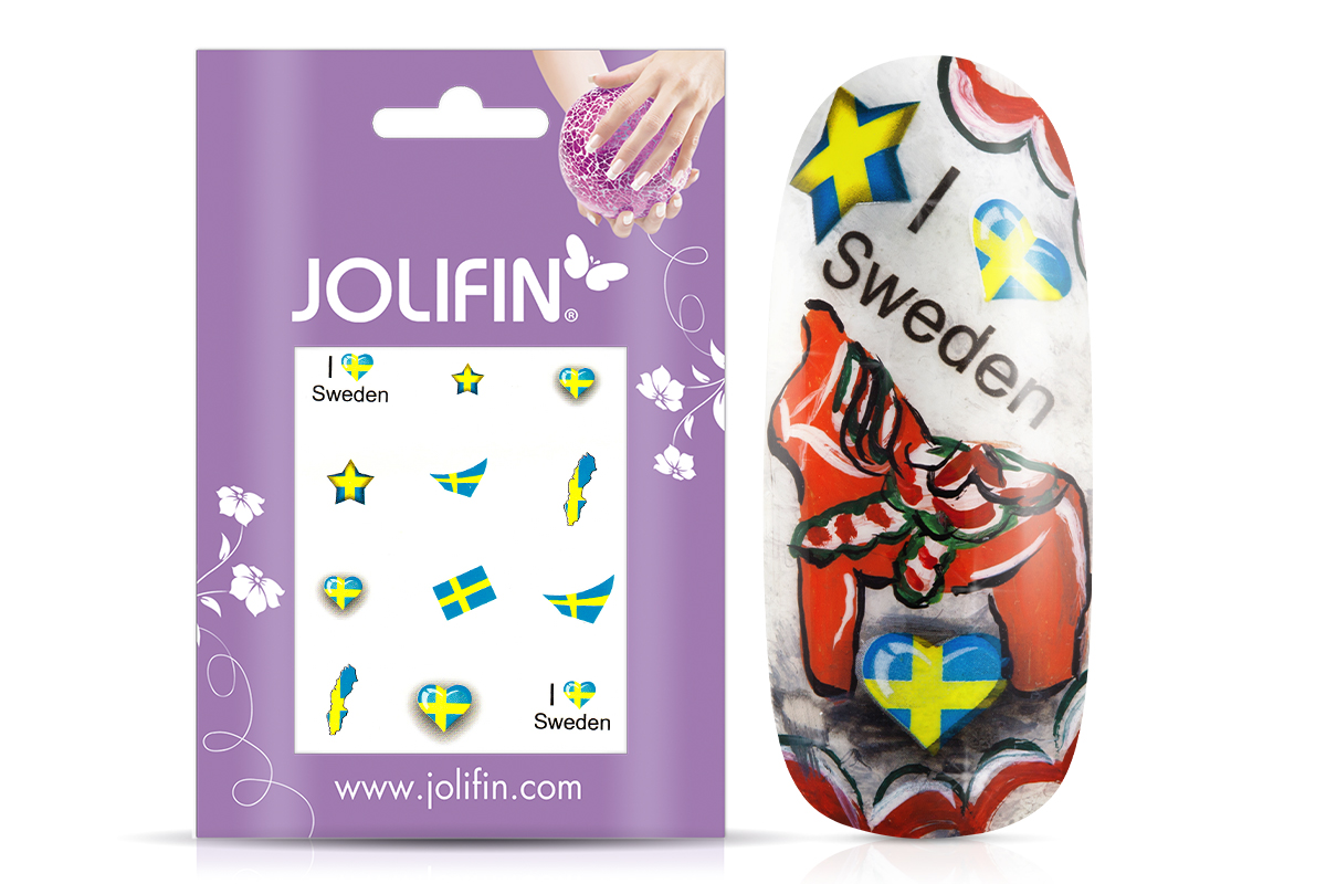 Jolifin Länder Tattoo - Sweden