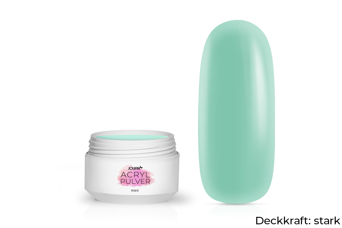 Jolifin Acryl Farbpulver - mint 5g