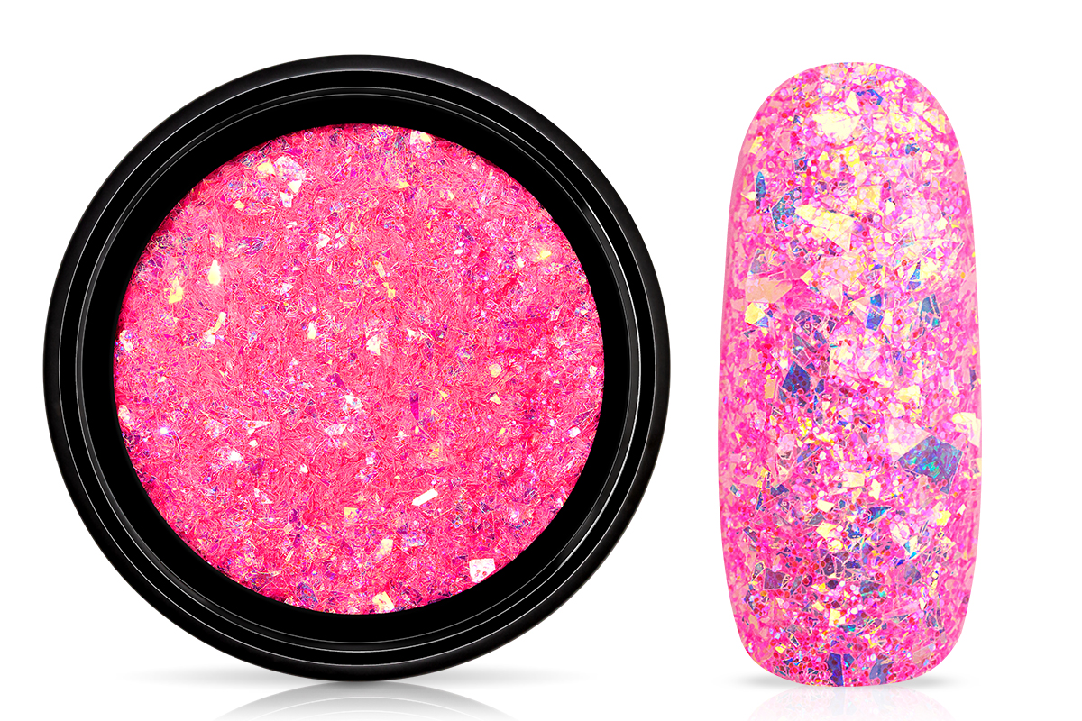 Jolifin LAVENI Mermaid Flakes Glitter - pink