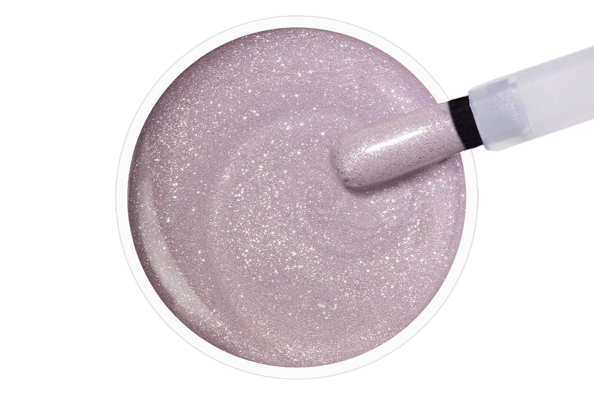 Jolifin LAVENI Shellac - Cat-Eye nude-lavender 10ml