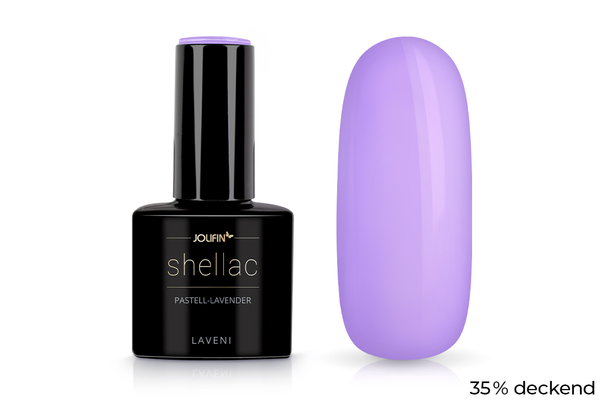Jolifin LAVENI Shellac - pastell-lavender 10ml