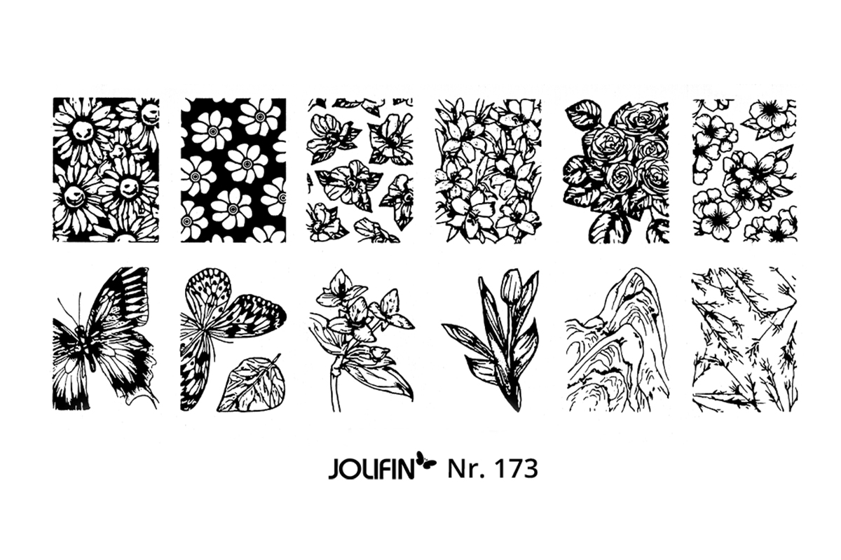 Jolifin Stamping Stencil No. 173