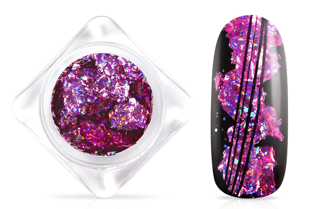 Jolifin Foil Flakes - Hologramm purple