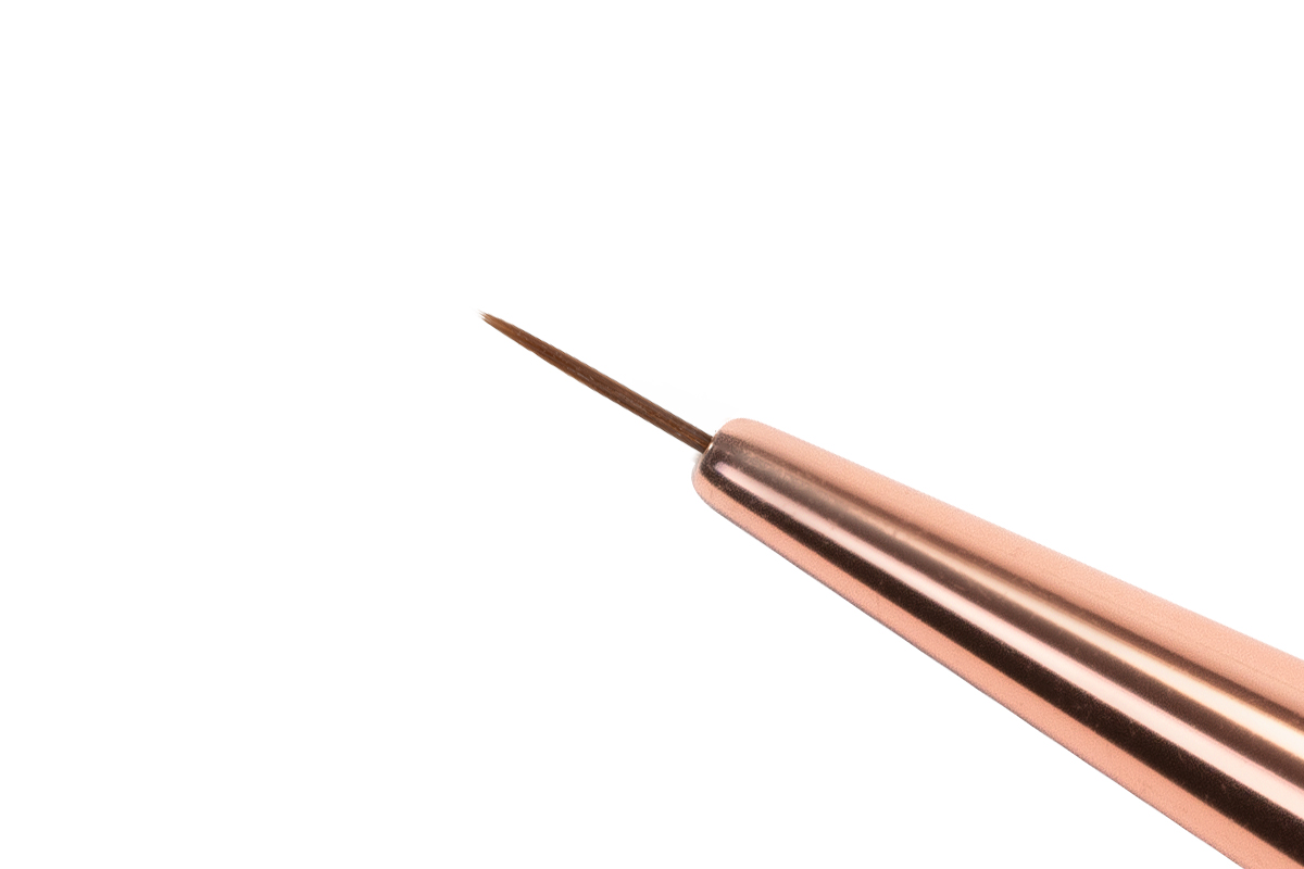 Jolifin Gel Brush rosy-black - fineliner short