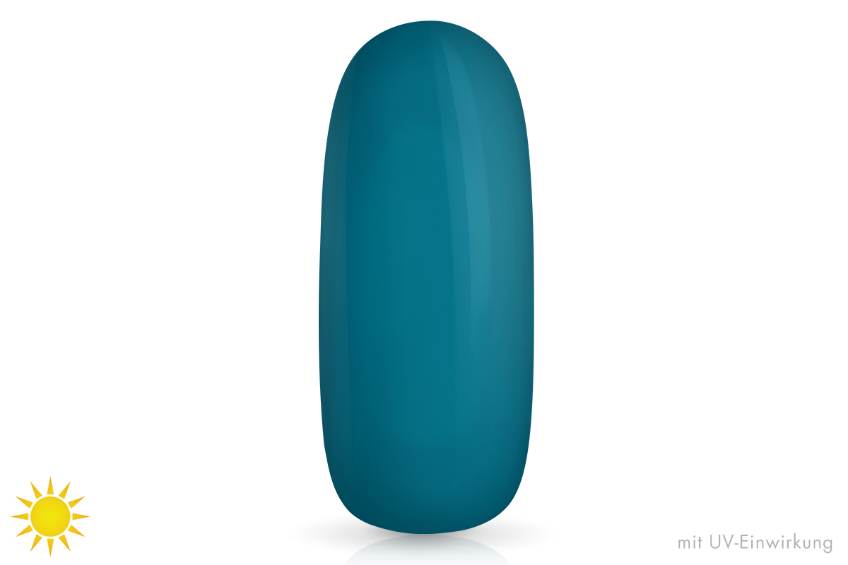 Jolifin LAVENI Shellac PeelOff - Solar mint-blue 10ml
