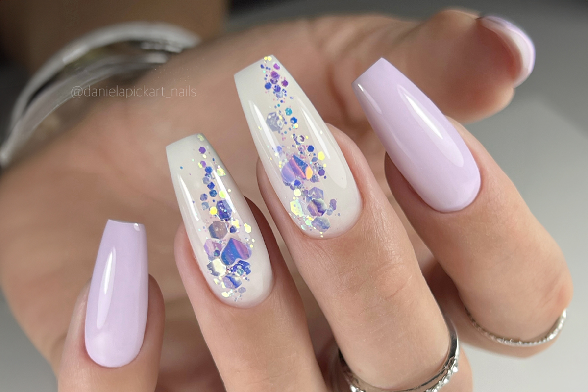 Jolifin LAVENI Sparkle Glitter - Aurora lilac