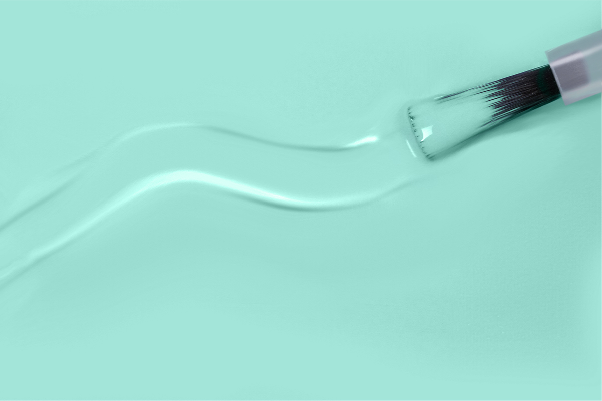 Jolifin LAVENI Shellac - aquamarine mint 10ml