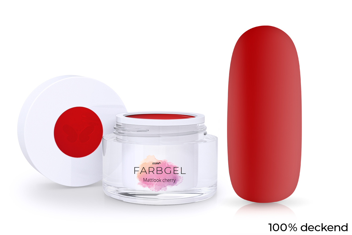 Jolifin Mattlook colour gel cherry 5ml