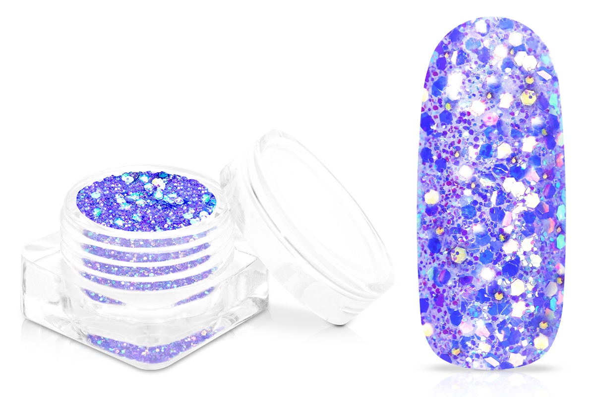 Jolifin Nightshine Crystal Glitter - purple