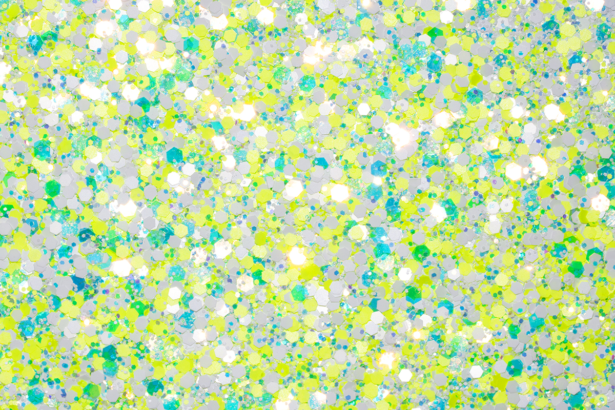 Jolifin Candy Glitter - neon-yellow