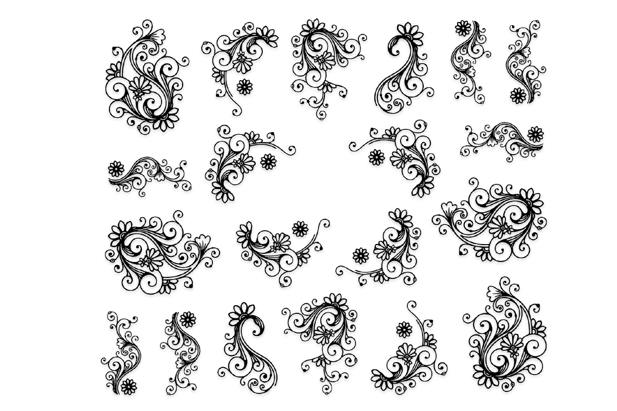 Jolifin Black Elegance Tattoo Nr. 32