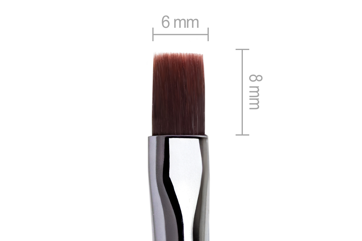 Jolifin Aurora Pearl Brush - straight size 6