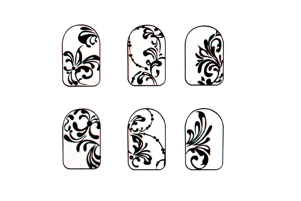 Jolifin LAVENI Nailart Trainingcard Nr. 5