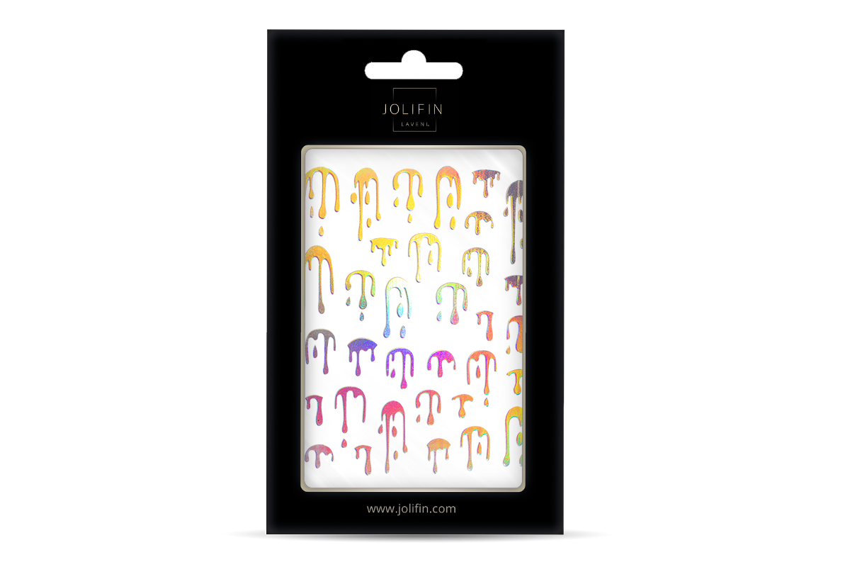 Jolifin LAVENI XL Sticker - Ice-Cream silver