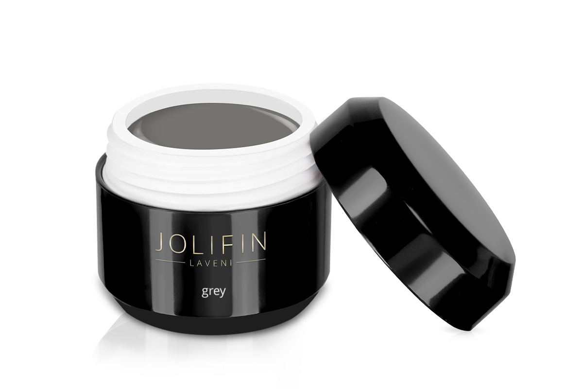 Jolifin LAVENI Farbgel - grey 5ml