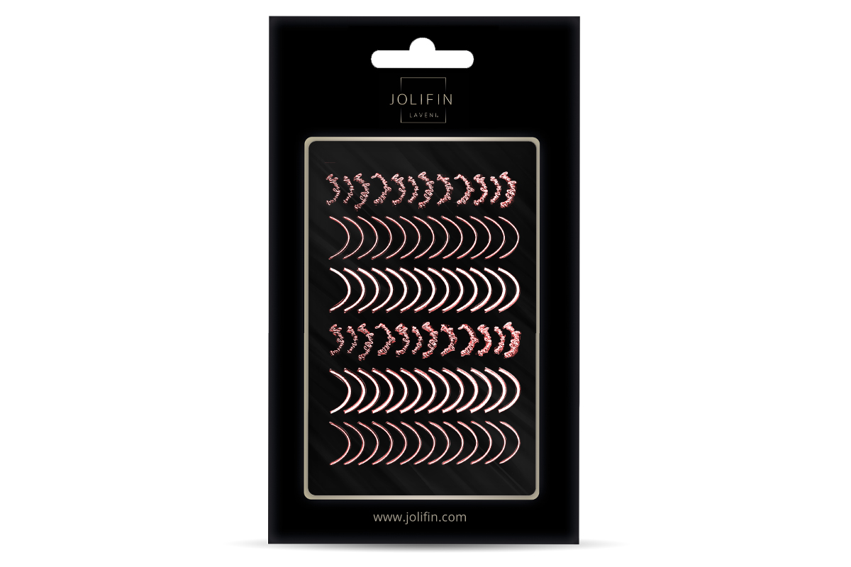 Jolifin LAVENI XL Sticker - rosé-gold Nr. 8
