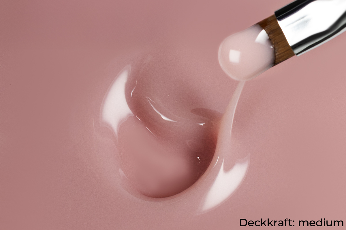 Jolifin LAVENI - 1Phasen-Gel Make-Up rosé mit Honigeffekt 30ml