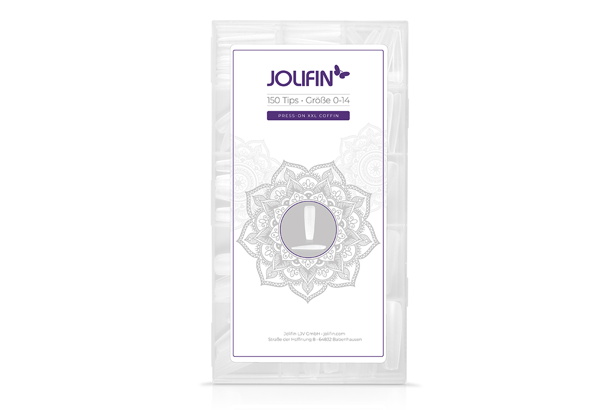 Jolifin 150 Tipbox Press-On - XXL Coffin