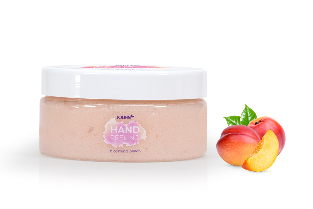 Jolifin Hand Peeling -  blooming peach 300ml