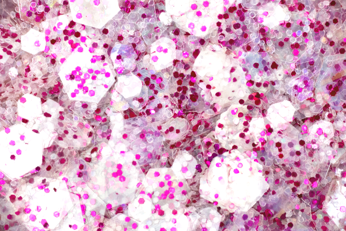 Jolifin Bio Illusion Glitter - berry