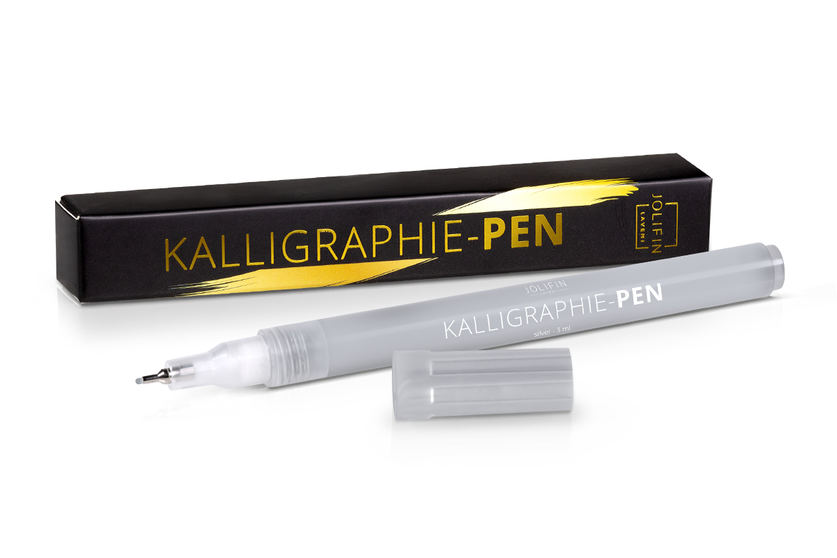 Jolifin LAVENI Kalligraphie-Pen - silver