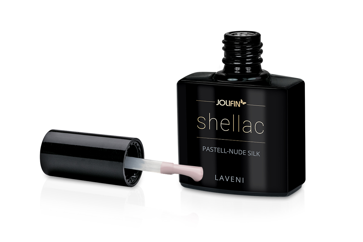 Jolifin LAVENI Shellac - pastell-nude silk 10ml