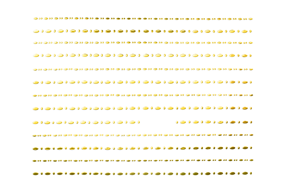 Jolifin LAVENI XL Sticker - Stripes Kette gold