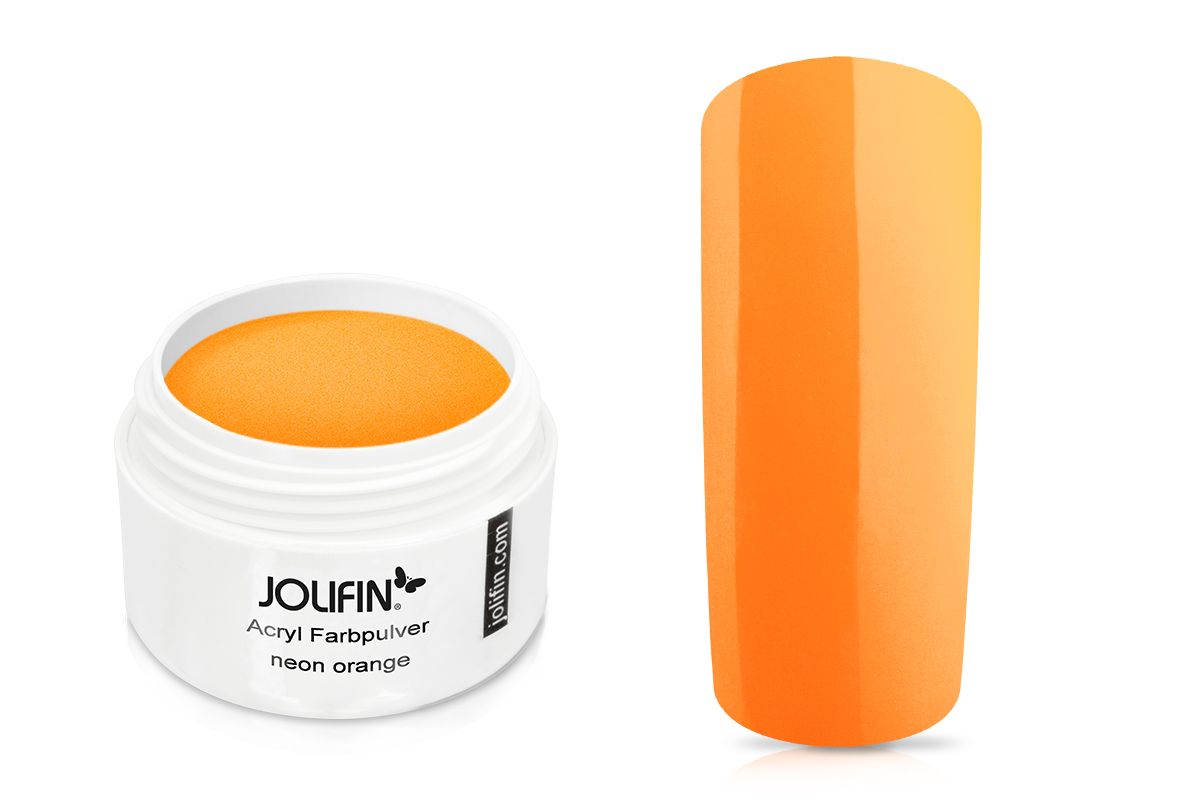 Jolifin Acryl Farbpulver - neon orange 5g
