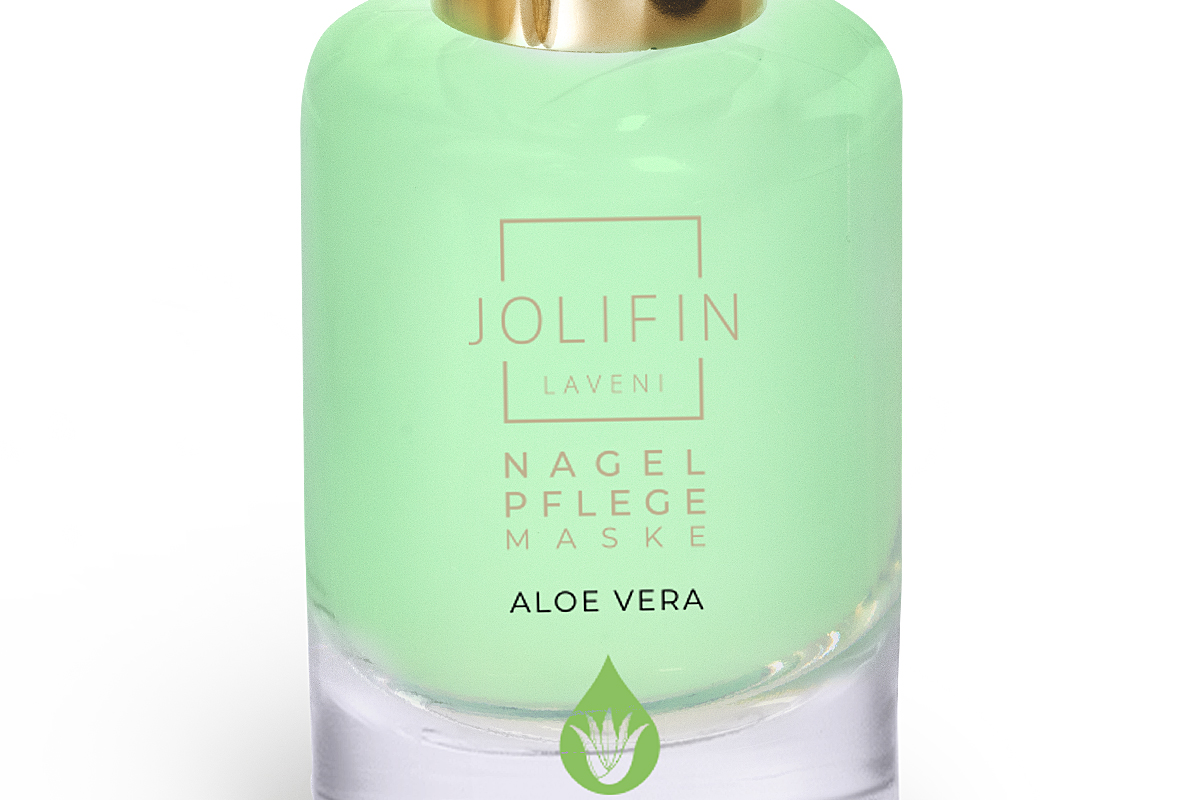 Jolifin LAVENI Nagelpflege-Maske - Aloe Vera 10ml 