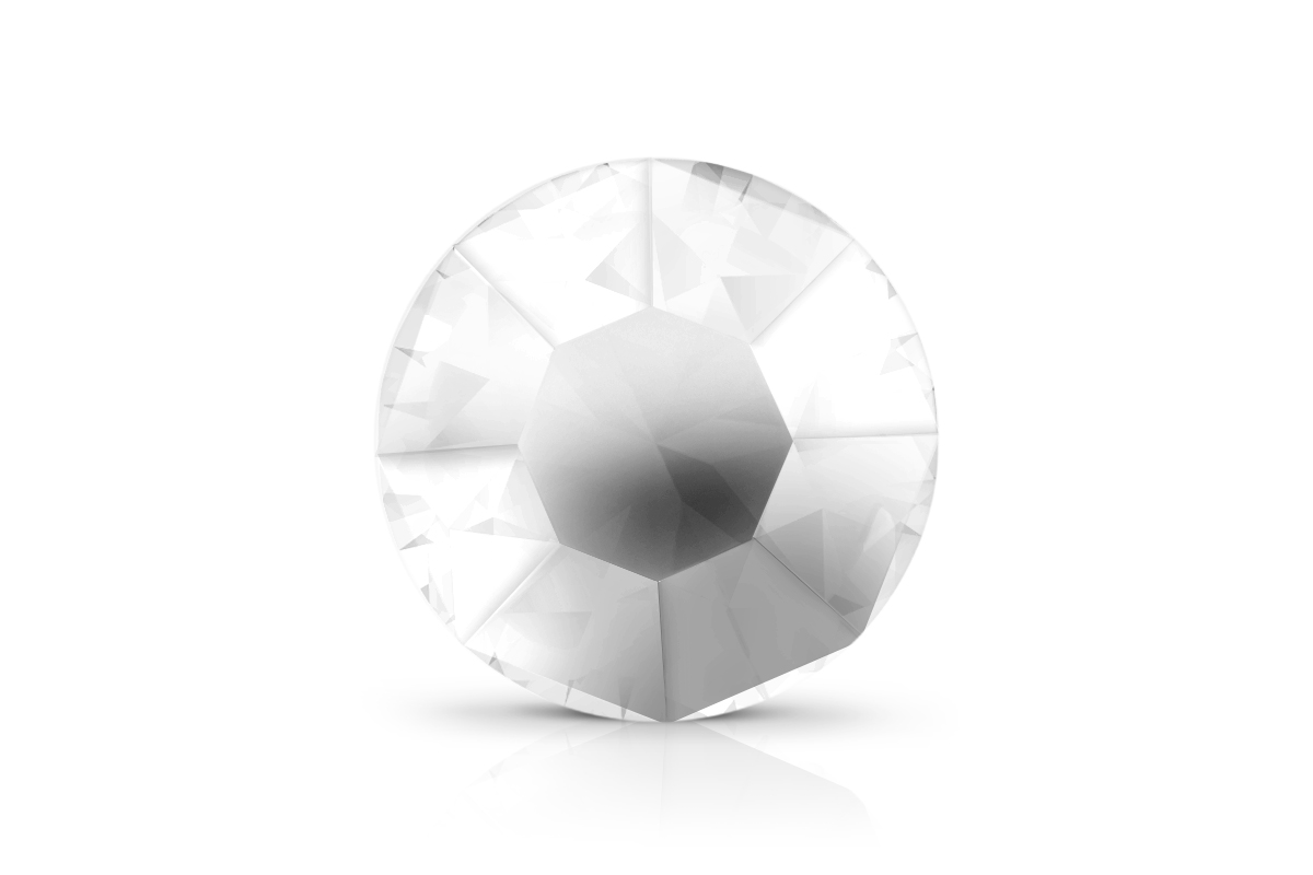 Jolifin LAVENI Strasssteine 480 Stück - clear 1,2mm
