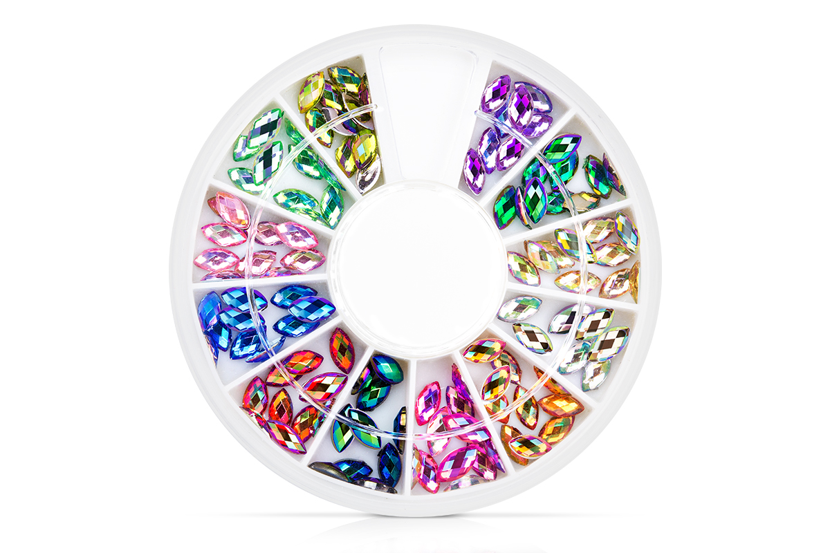 Jolifin Rhinestone Display - Cat-Eye iridescent