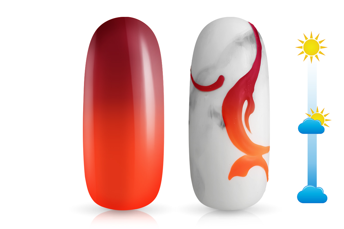 Jolifin LAVENI PRO Farbgel - Solar neon-orange 5ml