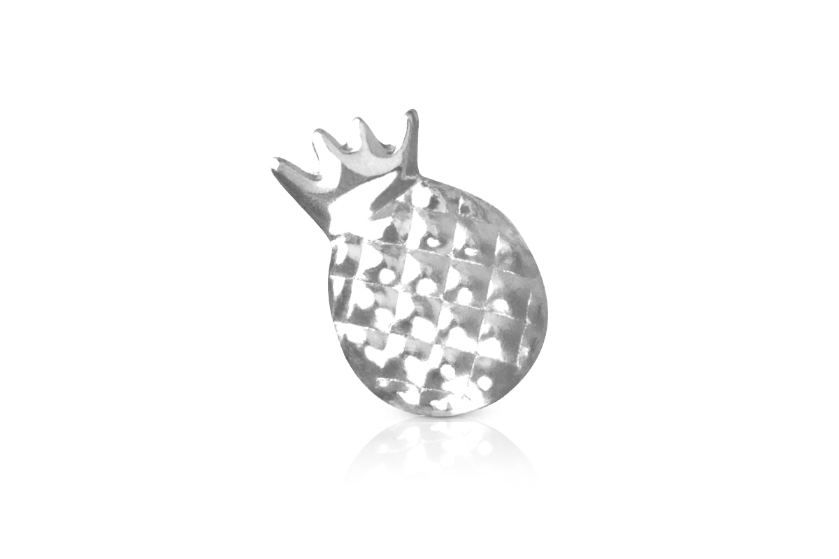 Jolifin Overlay - Ananas klein silber