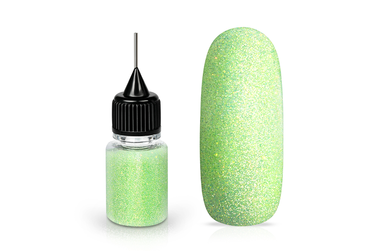 Jolifin LAVENI Diamond Dust - pastell neon-green