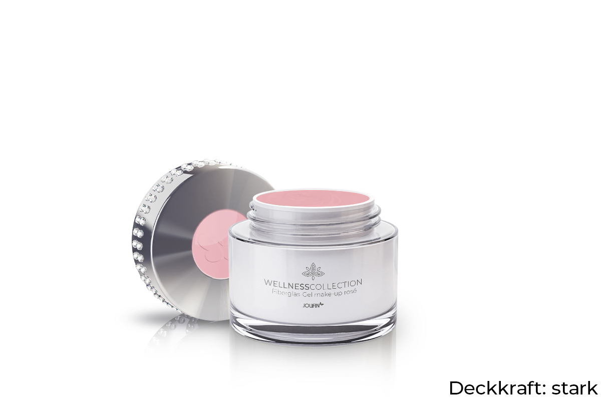 Jolifin Wellness Collection - Fiberglas-Gel make-up rosé 5ml