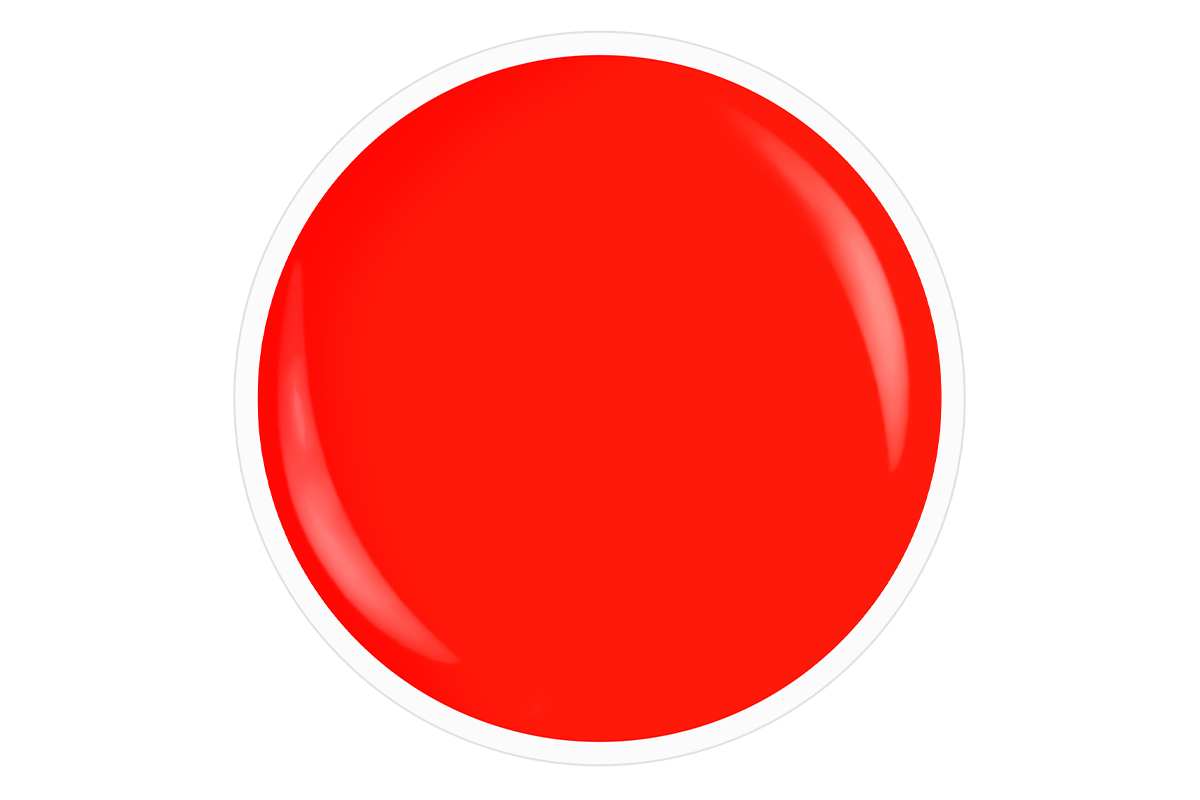Jolifin Carbon Quick-Farbgel - neon fire red 11ml