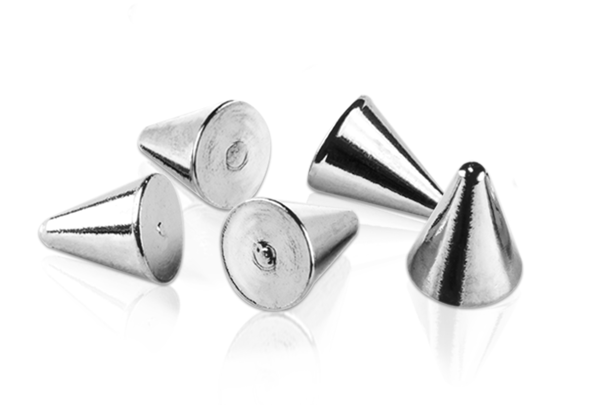 Jolifin Nailart Nieten klein silber