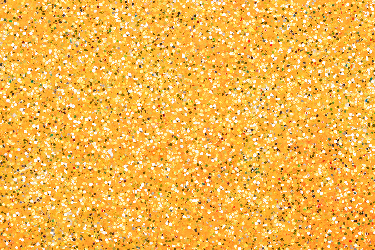 Jolifin Happy Glitter - orange