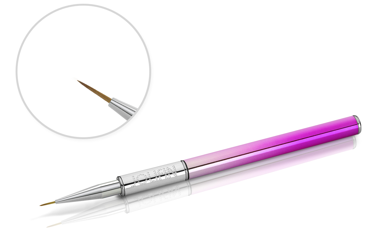 Jolifin Chrome Nailart-Pinsel - Fineliner short