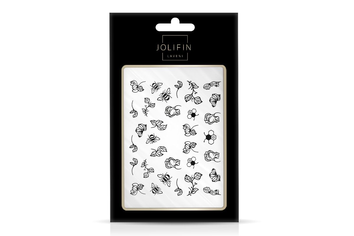 Jolifin LAVENI Sticker - schwarz Nr. 11